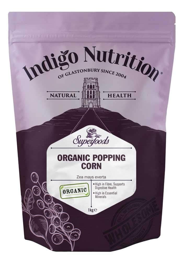 Indigo Herbs Organic Popping Corn 1kg