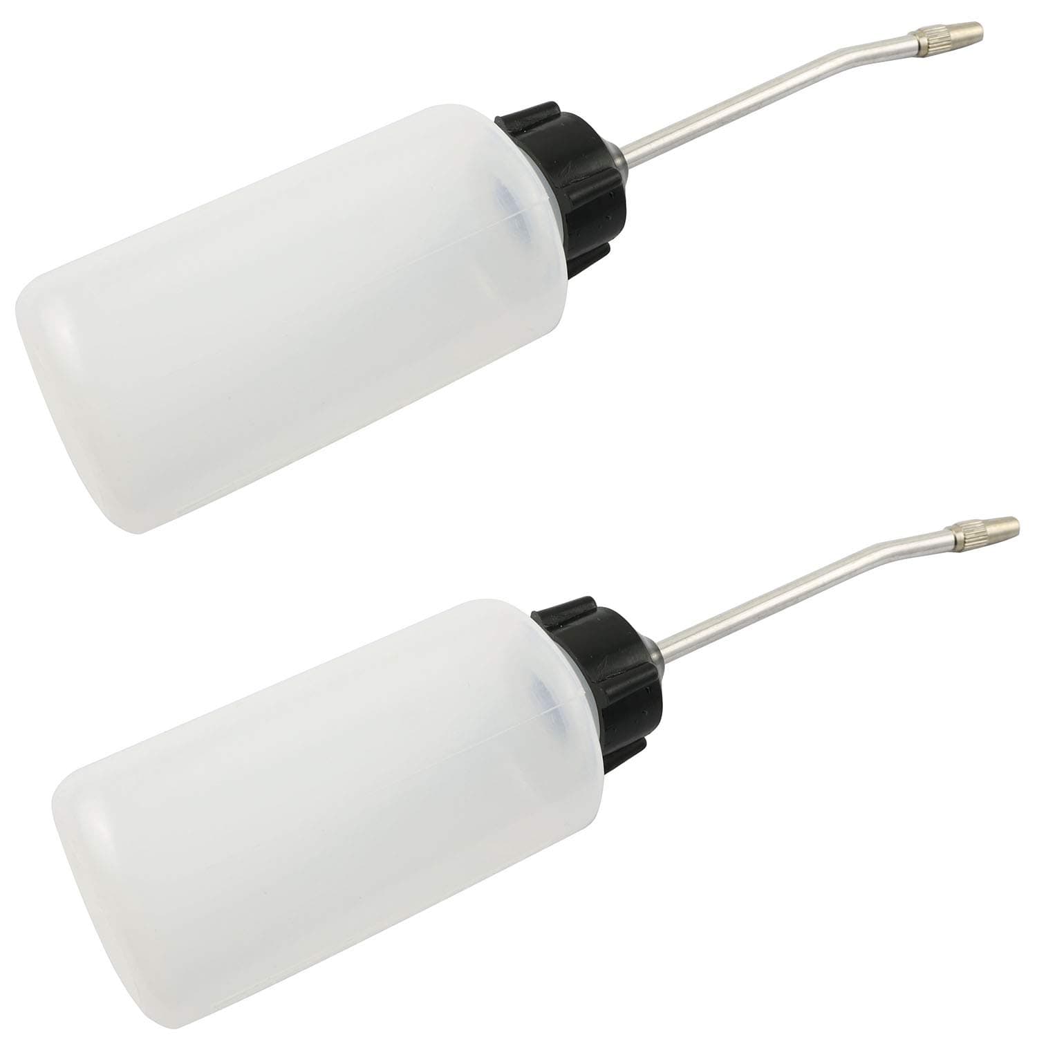 LQ Industrial Sewing Machine Oiler 2PCS 120ml Screw on Cap Extended Spout Oil Bottle Sewing Machine Oil Dispenser