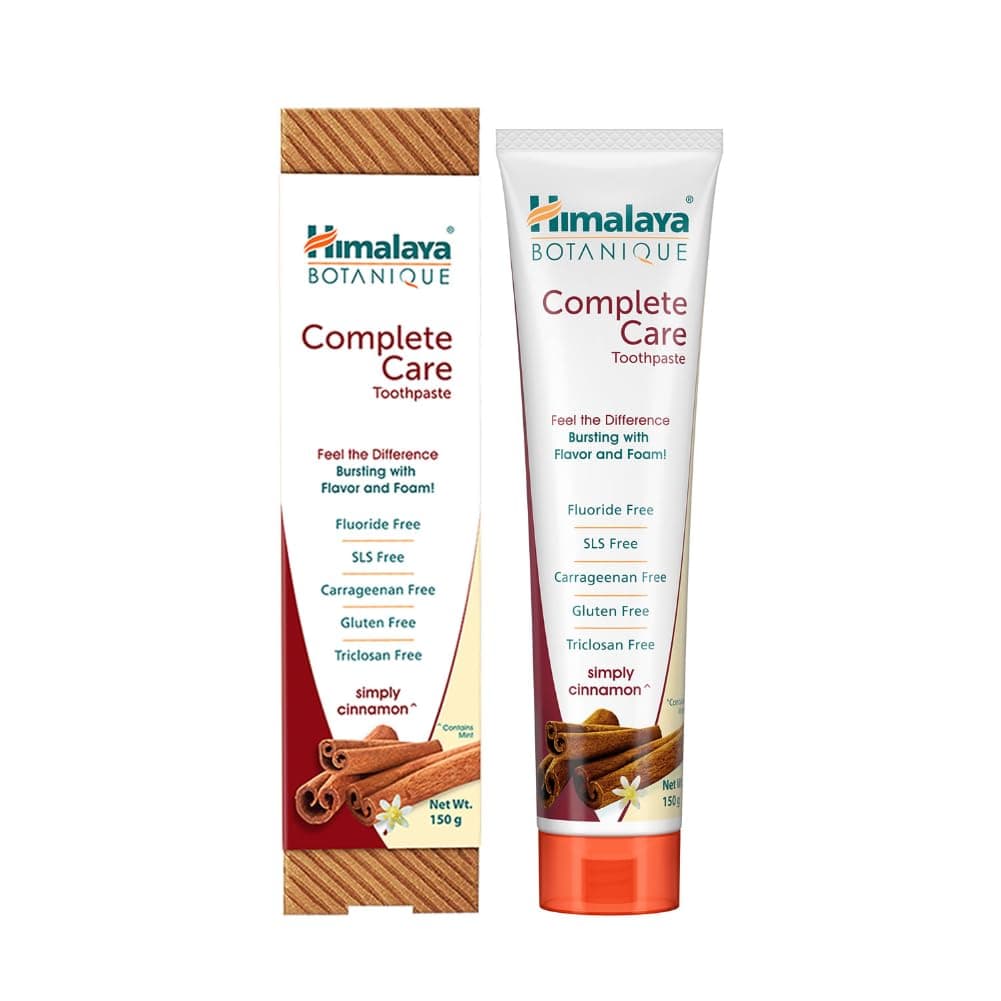 Botanique Complete Care Toothpaste - Simply Cinnamon, Bad Breath Treatment, 150 g (Pack of 1)