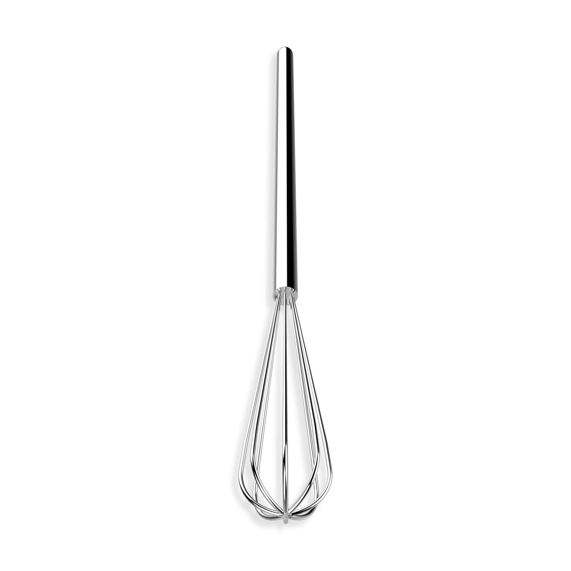 Rattleware 10.5” Long-Handle Silver Espresso Round Coffee Whisk – Designed for perfect coffee distribution with a stainless-steel, ideal as a coffee whisk, long handle whisk, and espresso stirrer