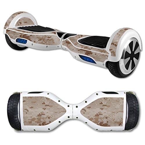 Protective Vinyl Skin Decal for Self Balancing Scooter Hoverboard mini hover 2 wheel unicycle wrap cover sticker Desert Camo - (DECAL ONLY)