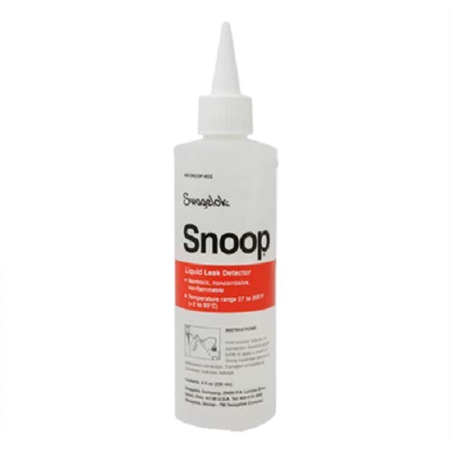 Chicago Fluid System Technologies Snoop Leak Detecting Solution MS-SNOOP-8OZ Leak Detector Nuclear