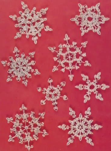 Quilling Kit-Snowflakes .375" Paper