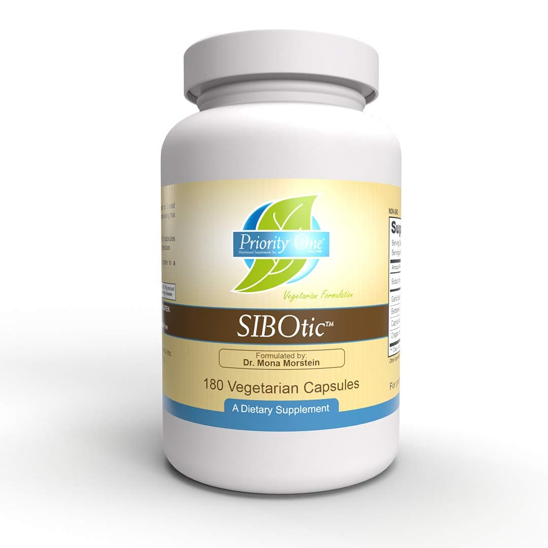 Priority One Vitamins SIBOtic™ (180) Caps - Support for Healthy Small Intestinal Bacterial Balance.* Exclusive Formulation by Dr. Mona Morstein Clinical Strength