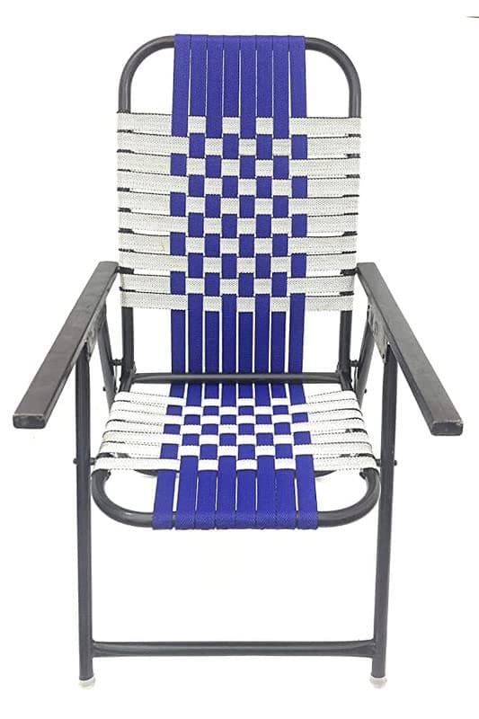 TM Folding Chairs for Home, Office and Study (Multicolour) Free 6mm pad