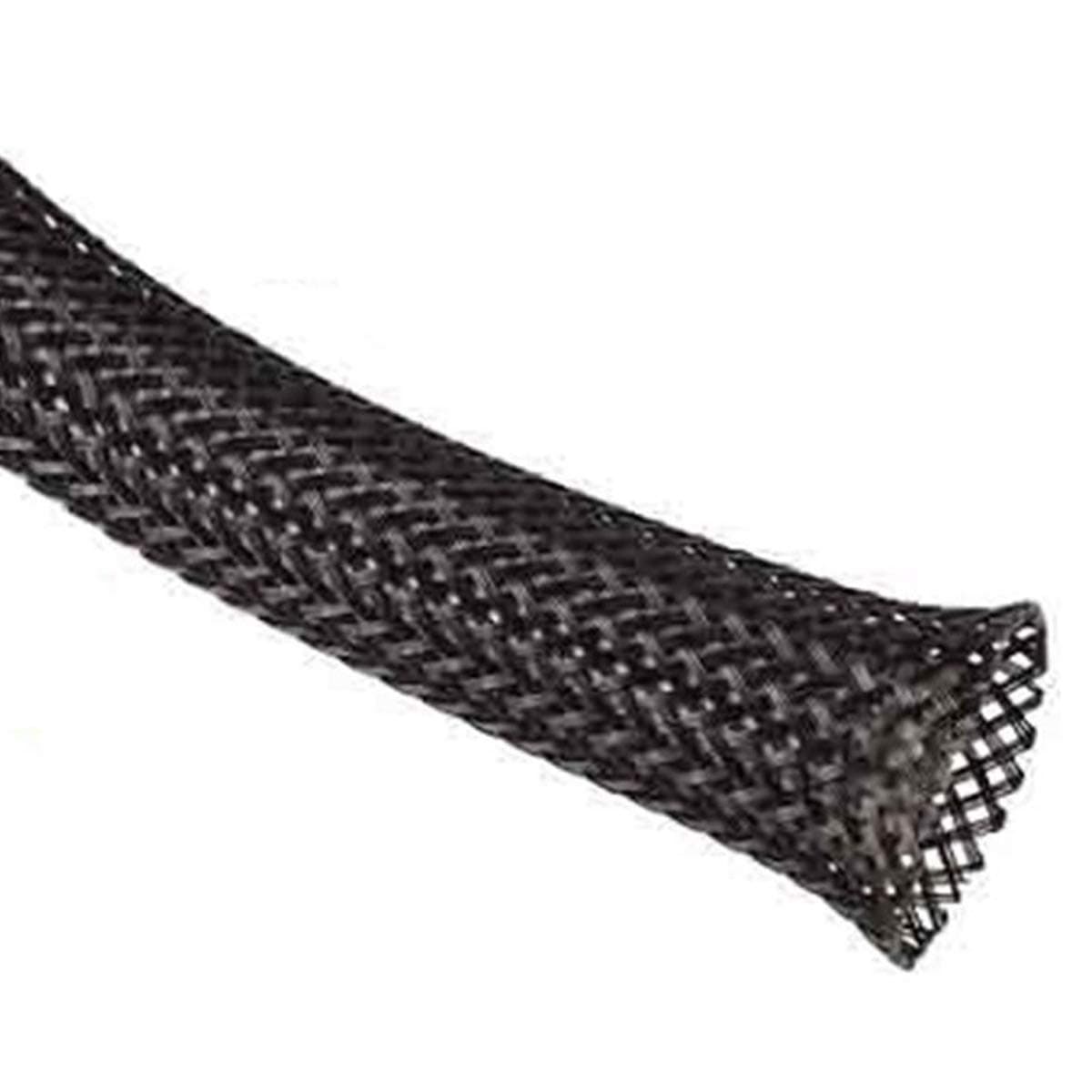 1/2 Clean Cut Sleeving 25 feet Black