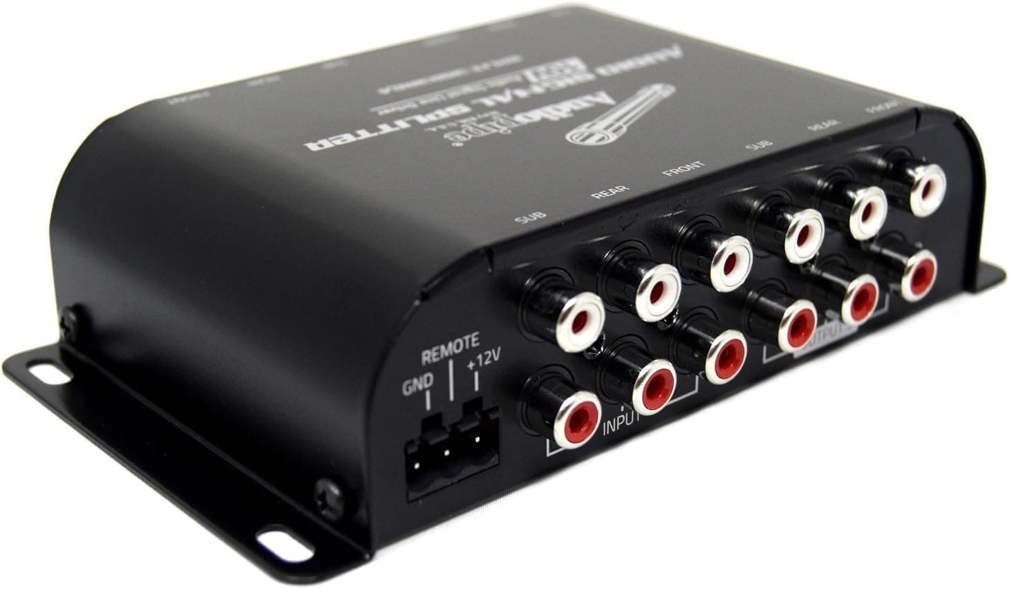 Audiopipe SPLIT3003RCA Multi-audio Amplifier 3 Rca Outputs W/bulit In 10v Line Driver