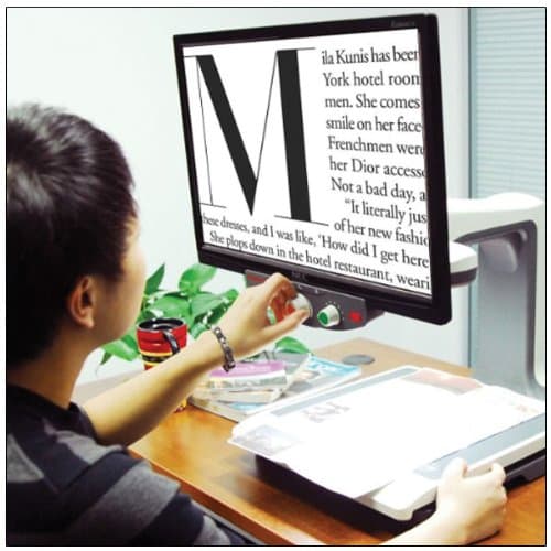 LaView HD Desktop Video Magnifier - 2.2x-80x