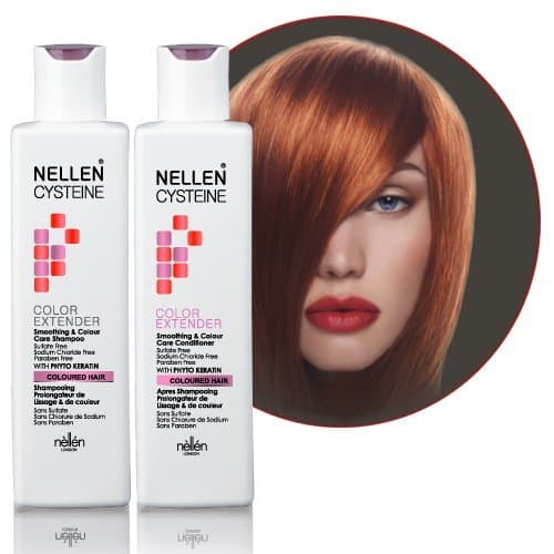 Nellen Colour Extender Shampoo and Conditioner 2-Pack with Keratin · Salt, Paraben & Sulfate-free