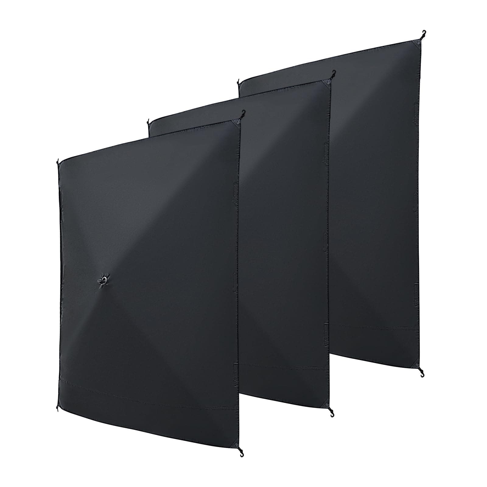 EVER ADVANCED Wind Panels for Pop up Gazebos, Rain Proof Screen Panels with 70.9" Side Length, 2000mm Water Resistant