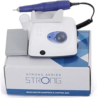 Thuepak Professional 40000RPM Nail Drill Polisher Acrylic Electric Nail Files Machine Drill Bit Finger Toe Nail Care Supplies Set Home Salon Equipment