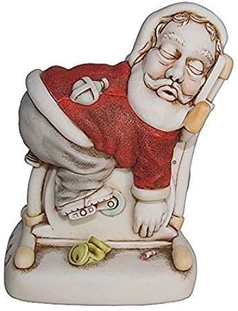 "Dream Machine" Santa Christmas Figurine