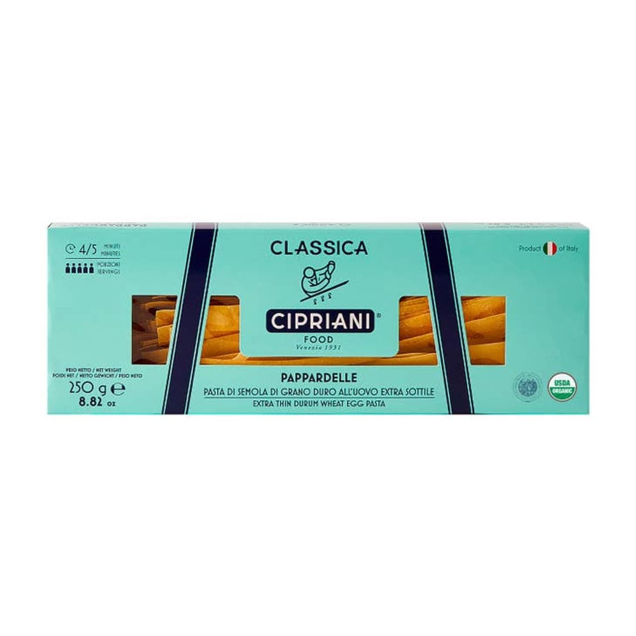 Organic Egg Papparedelle Pasta, 8.82 OZ