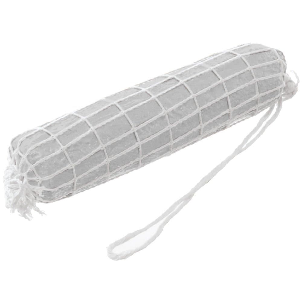 Artificial Salami for Displays White Plastic Replica - 10" L