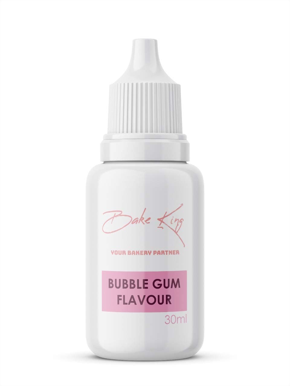BAKE KING Bubble Gum Flavour Essence 30ml | Baking Essential Ideal for Cakes, Jams, Cookies, Ice Creams, Chocolate