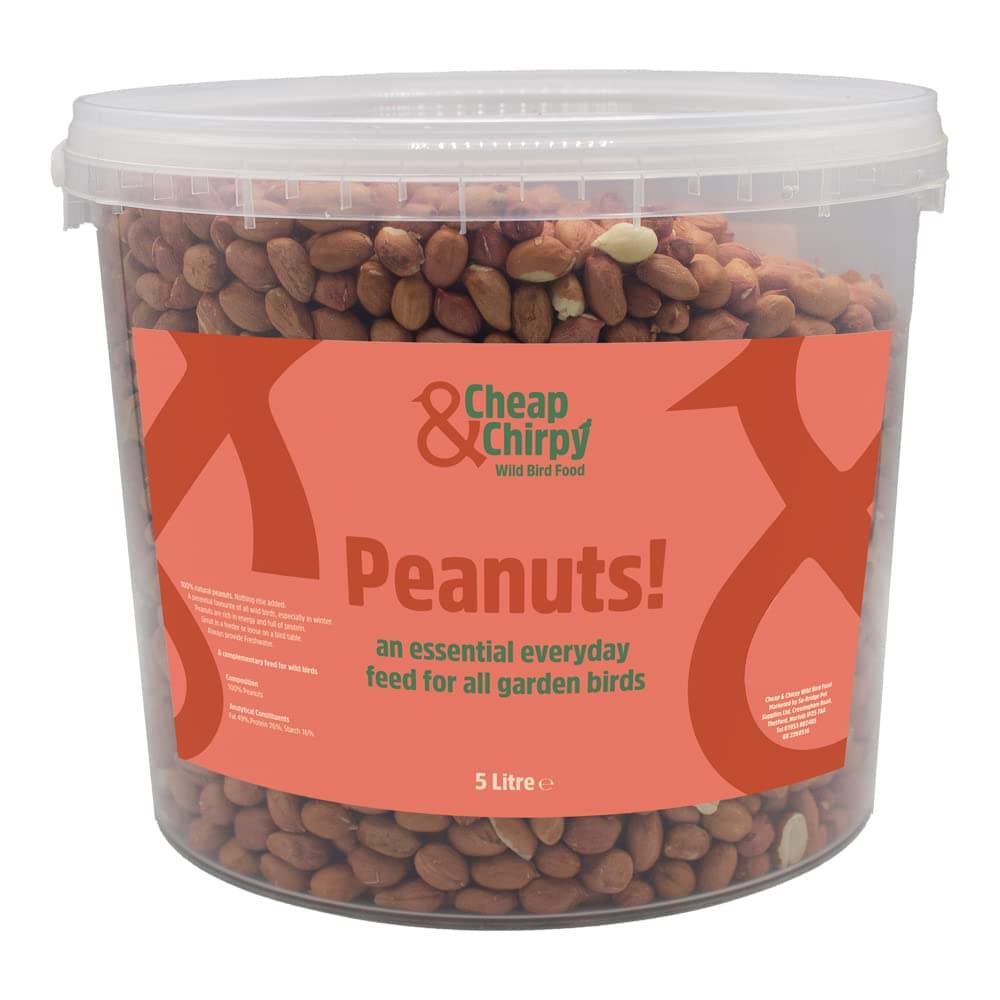 Wild Bird Peanuts Bucket 5ltr