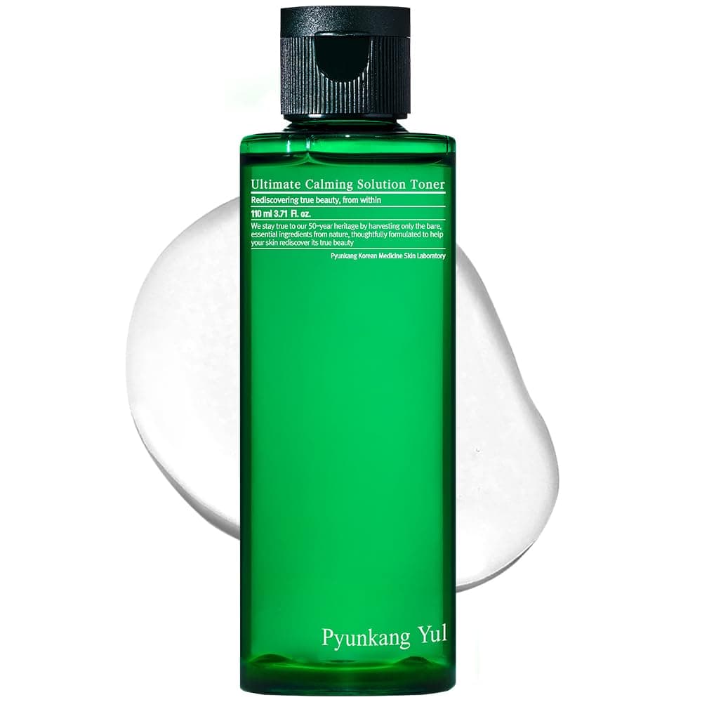 [PKY] Pyunkang Yul Ultimate Calming Solution Toner for Sensitive Skin with Patented Ingredients, Intensively Soothes and Relieves Redness with Cica and Tea Tree, Korean Skin Care 110 ml