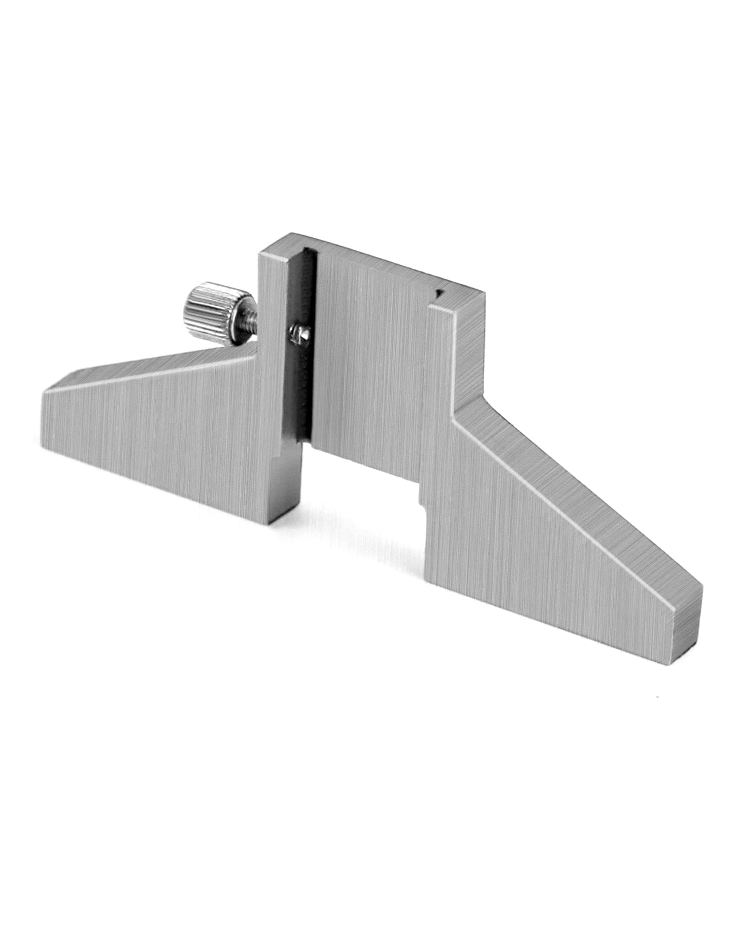 QWORK Caliper Depth Base Carbon Steel T-Bar Attachment for Dial/Digital/Vernier Calipers 4", 6", 8", 12"