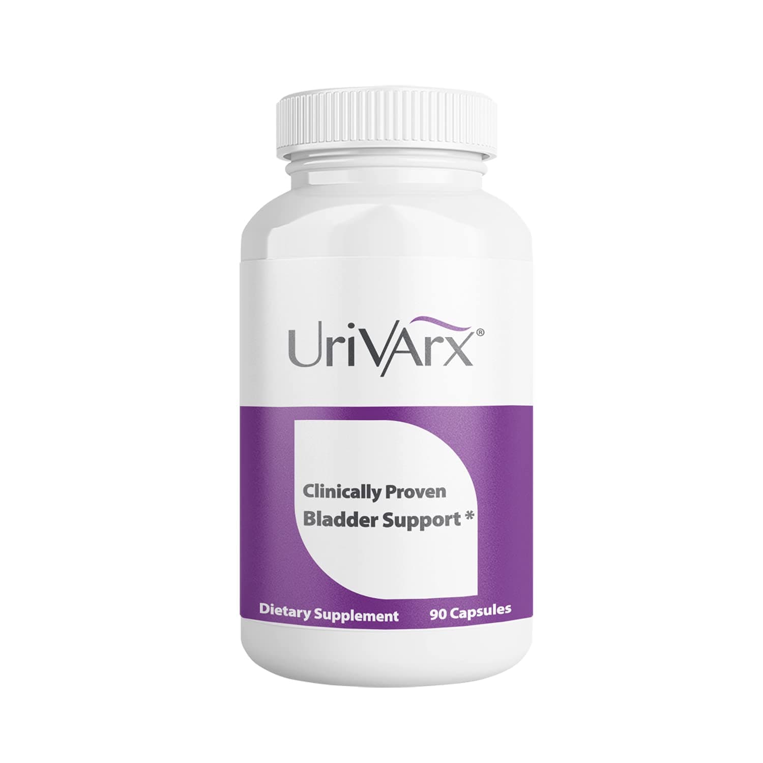 UriVArx® Bladder Control - Promote and Support Healthy Bladder Function, Help Reduce Frequency – 60 Capsules