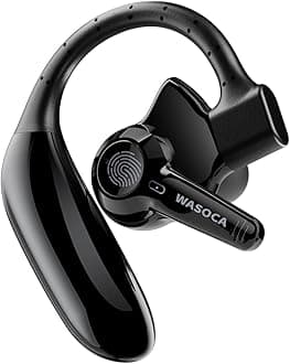 Hearing Aids, Bluetooth Hearing Aids for Seniors with Noise Cancelling and Volume Control, Fashionable and Trendy Rechargeable Hearing Aids for Hearing Loss (Single)