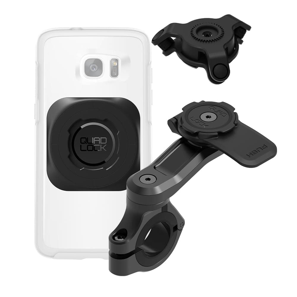 Handlebar Motorcycle Phone Mount PRO Kit with Vibration Dampener and MAG Universal Adaptor