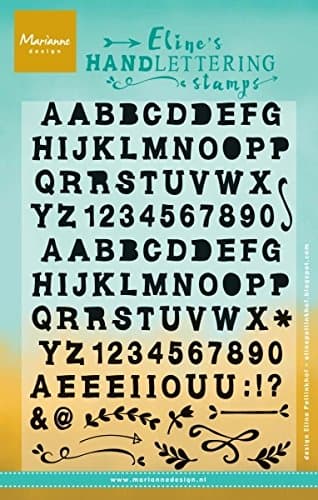 Marianne Design Eline's Handlettering Bold Clear Stamp