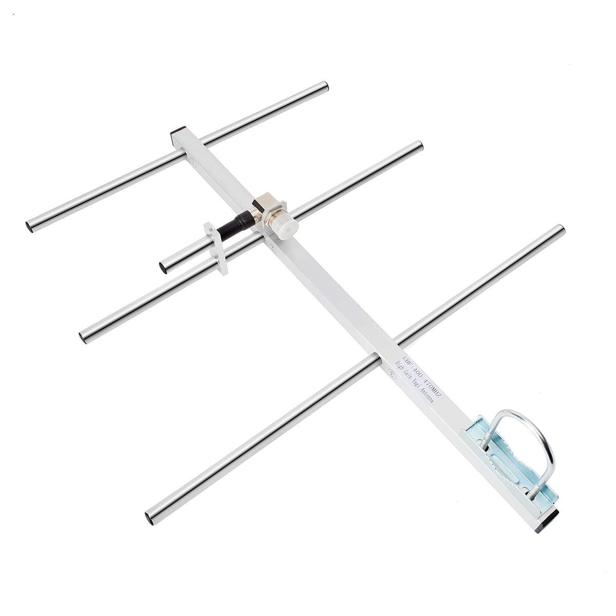 TWAYRDIO Yagi Antenna UHF 400-470Mhz,High Gain Outdoor GMRS Vertical Base Antenna,7dBi Receiver Directional Yagi for Ham Radio,Repeater System,433mhz Device,Fm Scanner