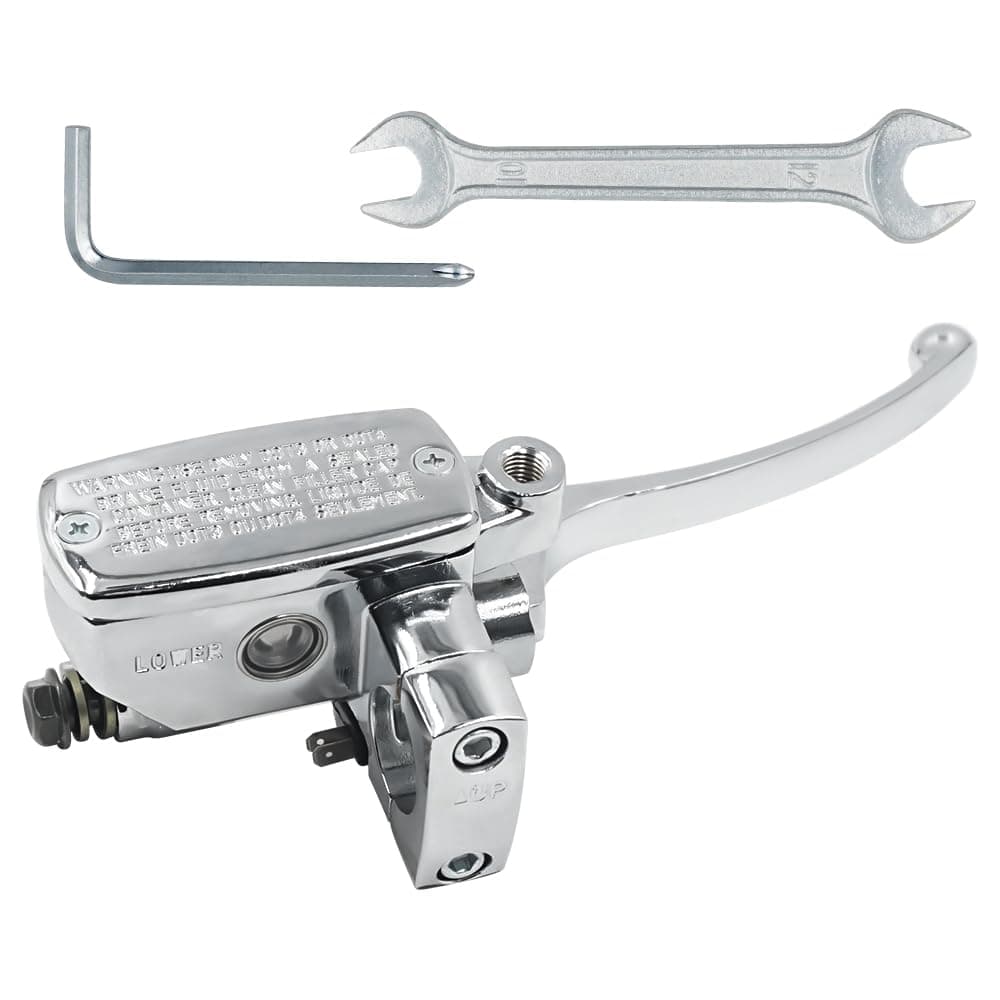 Triumilynn Right 1" 25mm Brake Master Cylinder Replacement for Hon-da Shadow Goldwing Magna VTX, Yamaha Road Star V-Star, Suzuki Intruder Savage, Kawasaki Vulcan Motorcycle