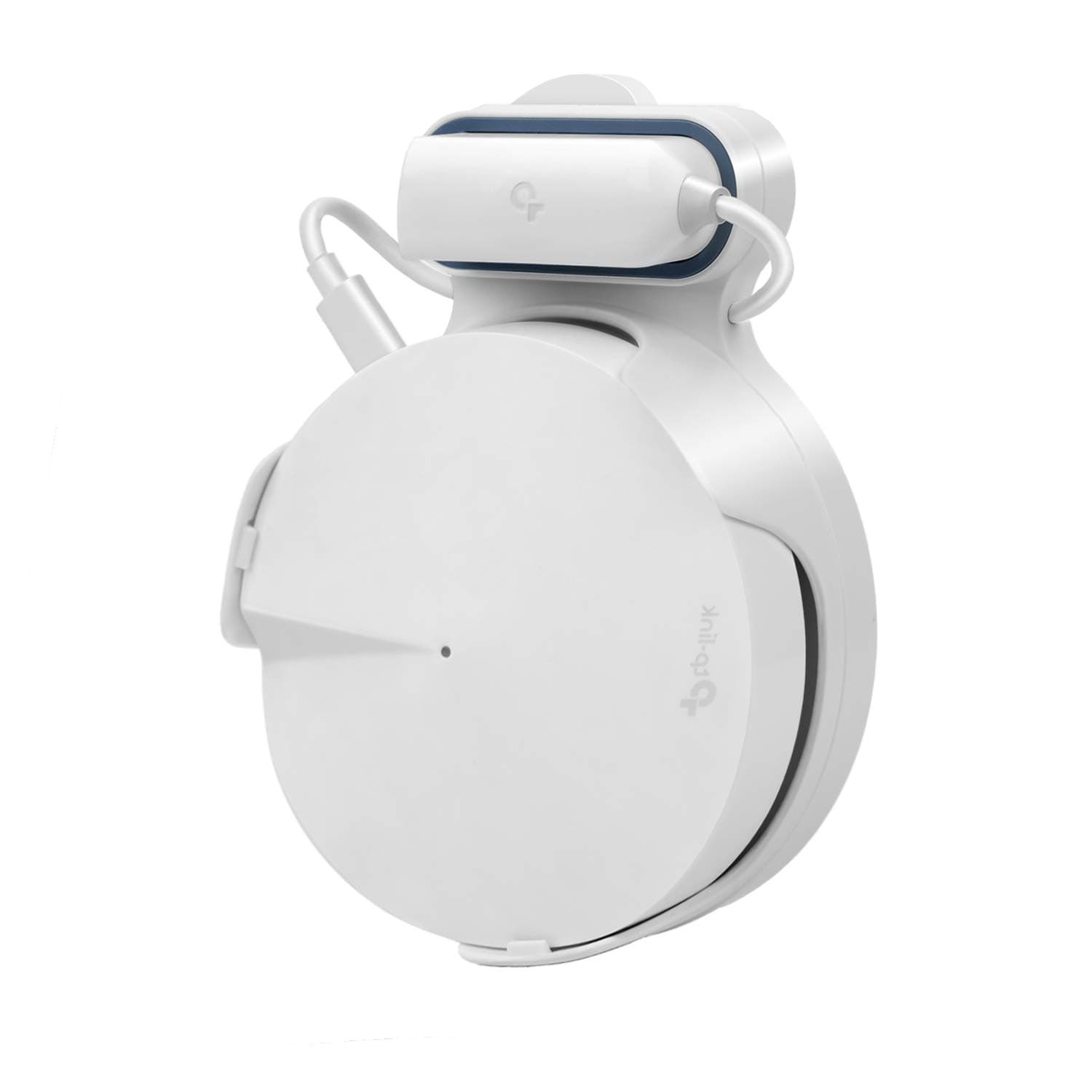 STANSTAR Wall Mount for TP-Link Deco M5 Whole Home Mesh WiFi System, Sturdy Bracket Holder Designed for TP-Link WiFi Router Excellent Cord Management without Messy Wires or Screws Fit UK Plug