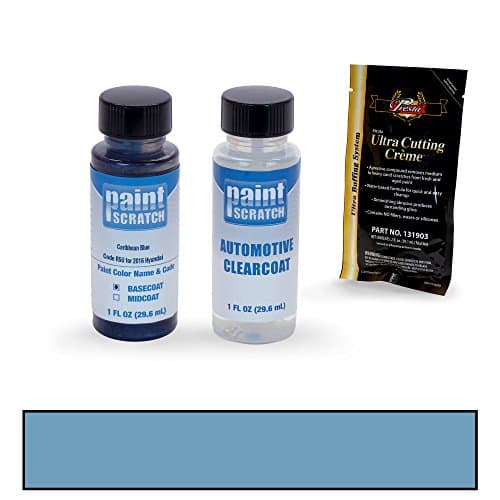PaintScratchTouch Up Paint Bottle Car Scratch Repair Kit - Compatible/Replacement for 2016 Hyundai Tucson Caribbean Blue (Color Code: R5U)