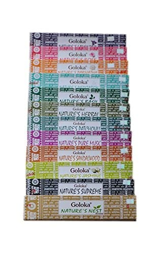 Goloka Incense Sticks, bamboo, Multi, One Size