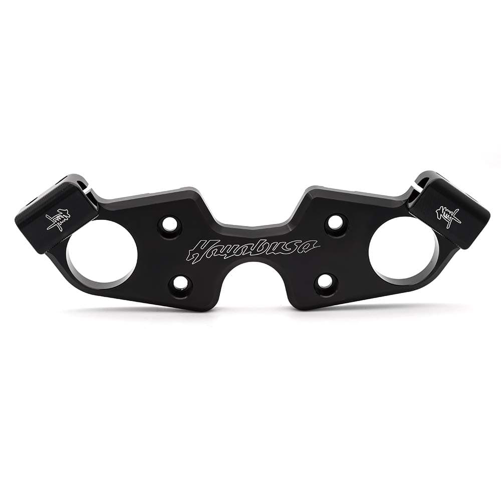 CNC Motorcycle Lowering Triple Tree Front End Upper Top Clamp Compatible with GSX1300 Hayabusa GSXR1300 1999-2020 2007 2008 2009 2010 2011 2012 2013 2014 2015 2016 2017 2018 2019