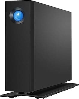 LaCie d2 Professional 14TB External Hard Drive Desktop HDD - Thunderbolt 3 USB-C USB 3.0 7200RPM Enterprise Class Drive for Mac and PC Desktop 1 Month Adobe CC (STHA14000800)