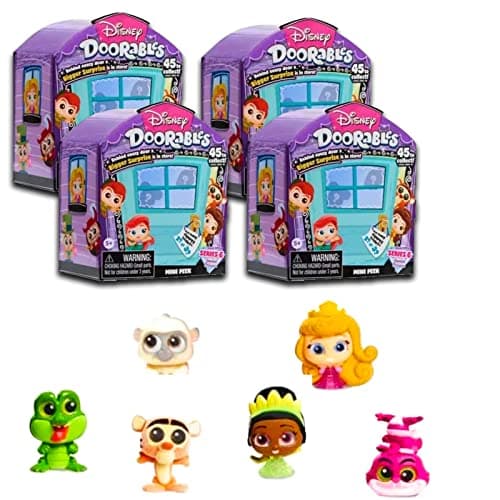 Disney Doorables Series 5 Mini Peek - 4 Pack