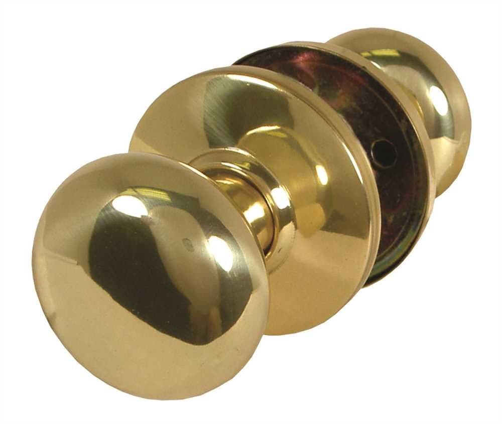 Marks 22 KNOB Rose KIT Brass - K22 3