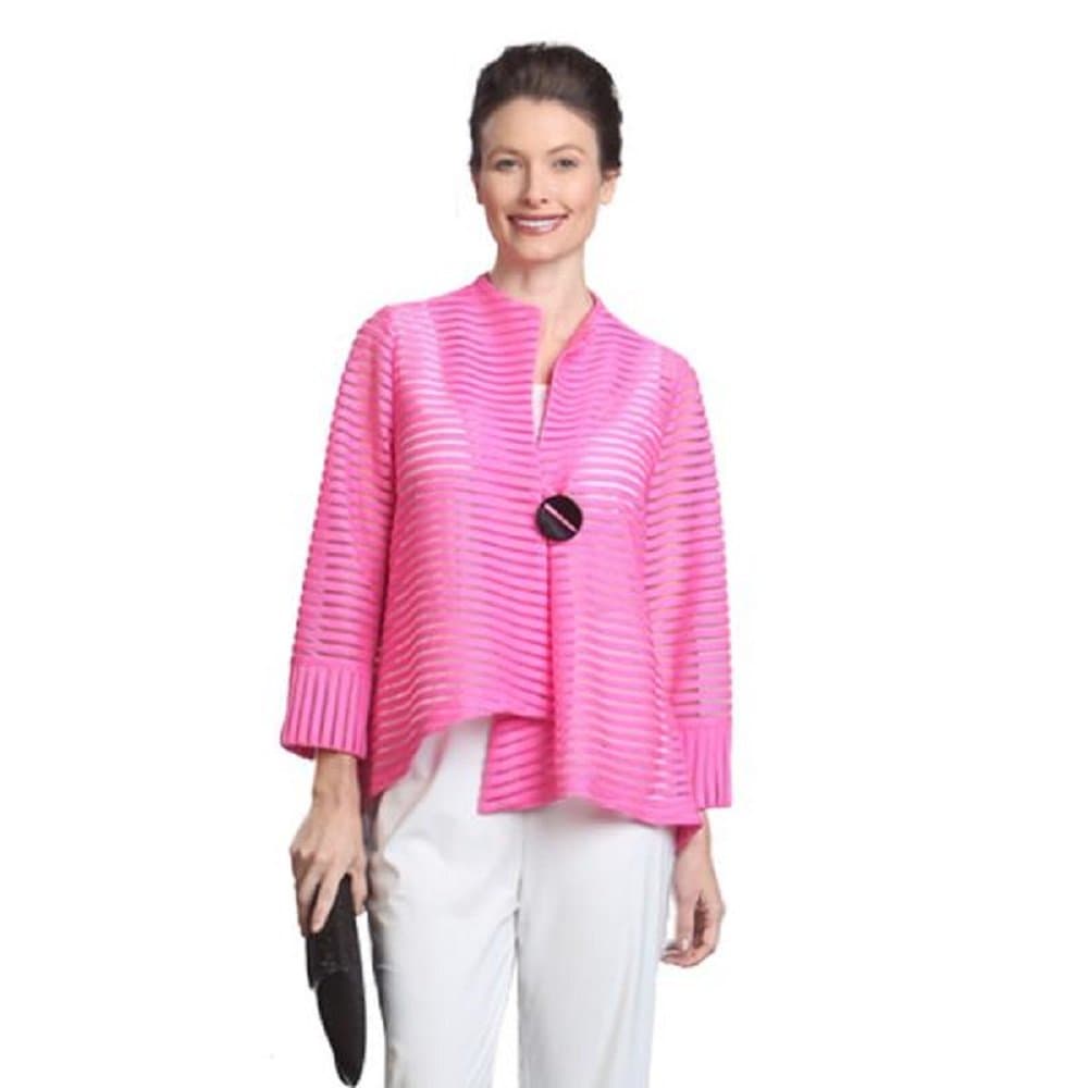IC Collection Designer Jacket in Pink - 9999J