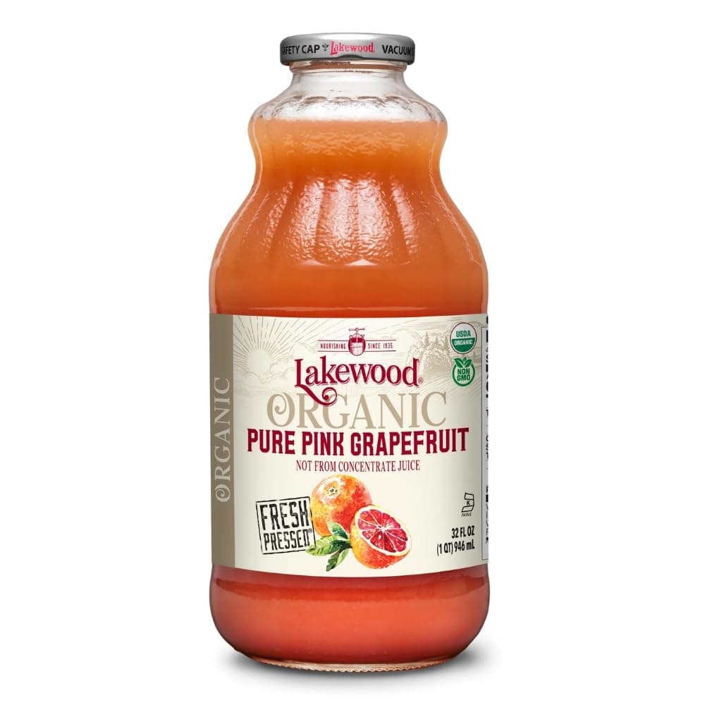 Lakewood Organic Fresh Pressed Pure Pink Grapefruit (1 X 32 FL OZ)