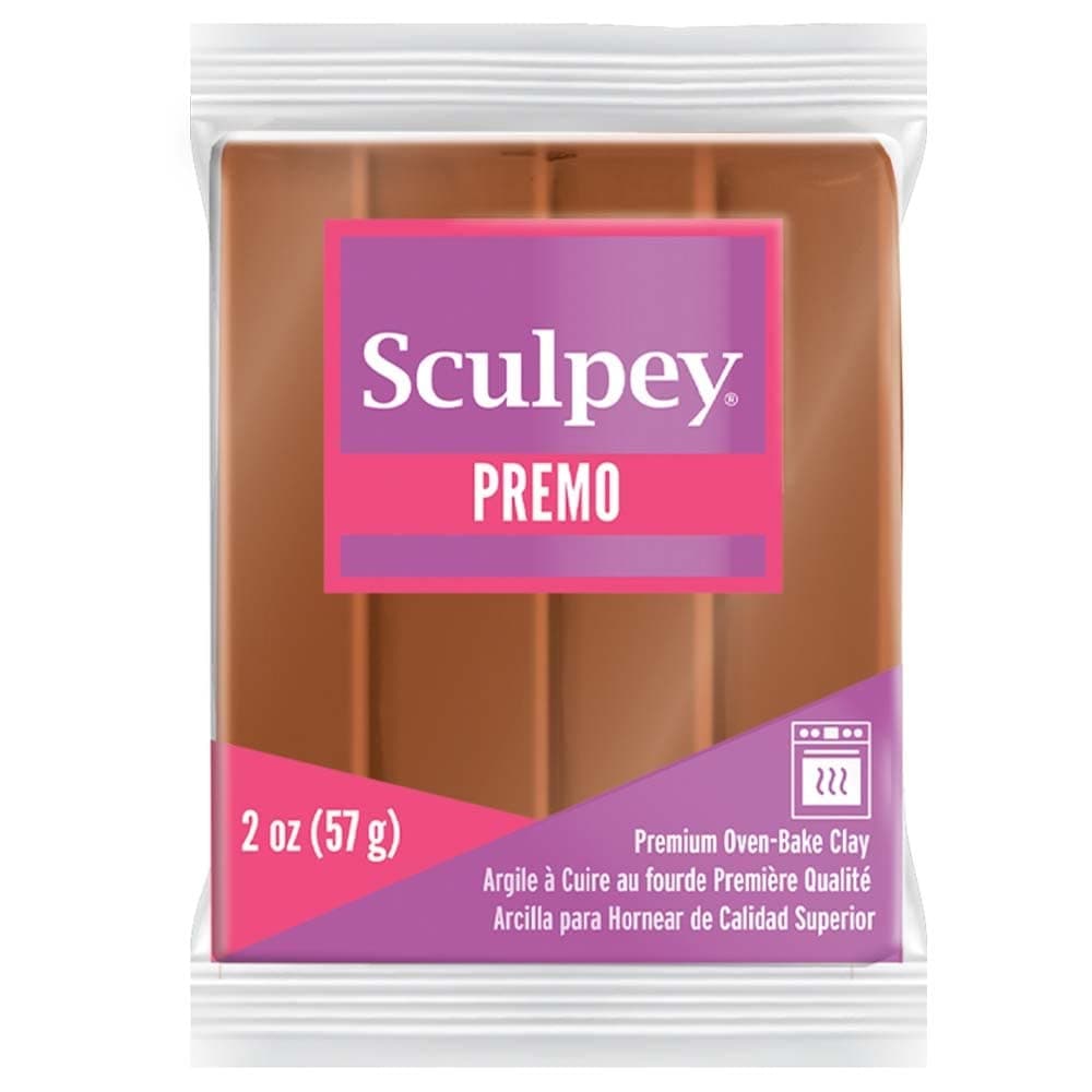 Premo Light-Weight Professional Crafting Clay, Copper