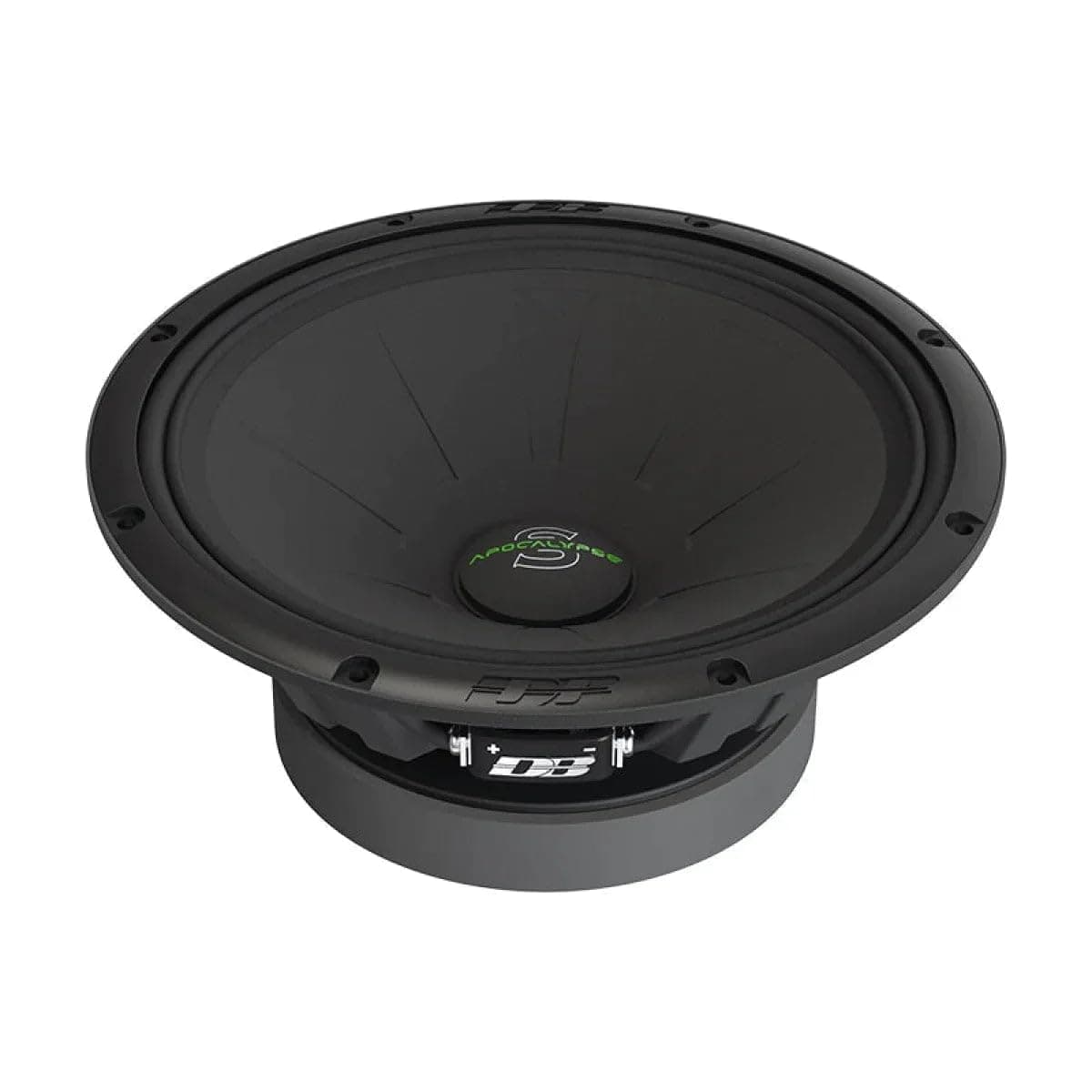 8" Midrange Speakers 340 Watt 4 Ohm Black Apocalypse Pair AP-M81SE