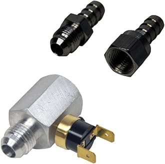 Derale 13021-6AN x -6AN In-Line Fluid Thermostat
