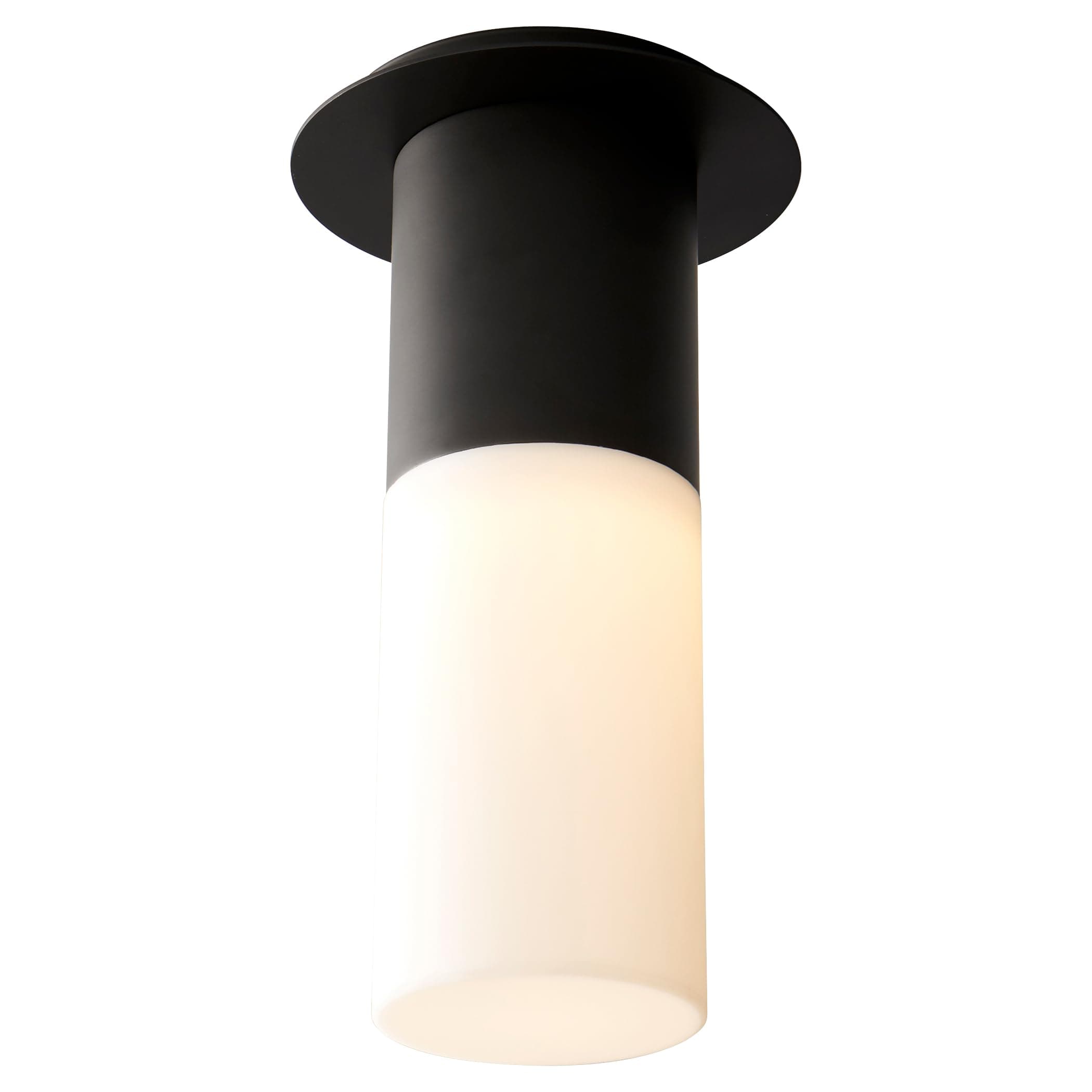 Oxygen Lighting Oxygen 3-309-215 Contemporary Modern LED Ceiling Mount from Pilar Collection in Black Finish
