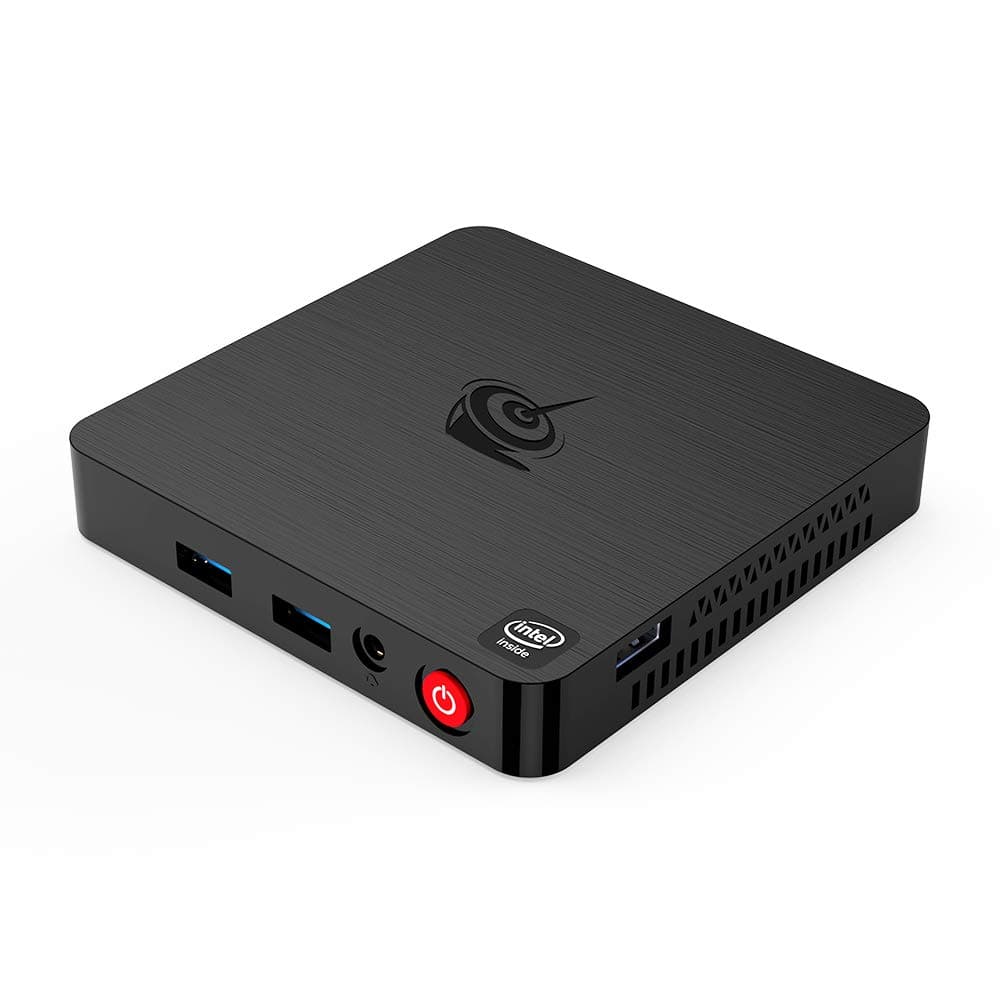 Beelink T4 Windows 10 Mini PC with Intel Atom x5-Z8500 2.24GHz 4K Mini Desktop Computer/HDMI & DP/Dual WiFi/1000Mbps LAN