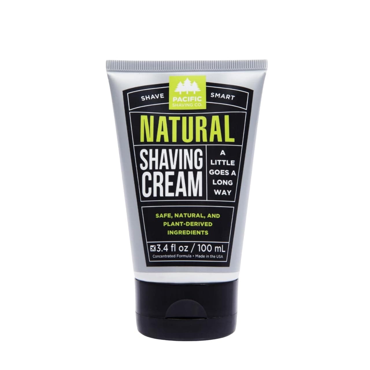 Pacific Shaving Company All Natural Shaving Cream - 3 oz