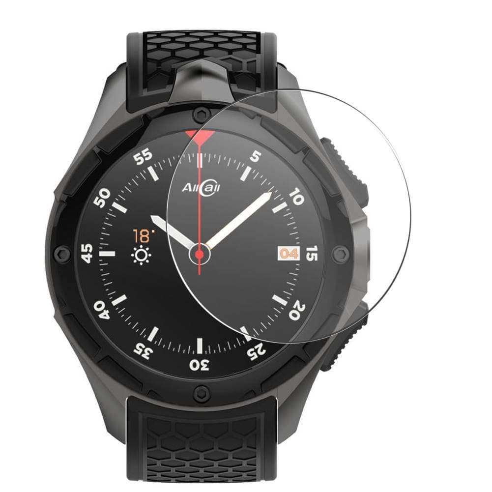 Vaxson3-Pack Tempered Glass Screen Protector, compatible with AllCall W2 Smart Watch, 9H Protective Guard Film Protectors New Version