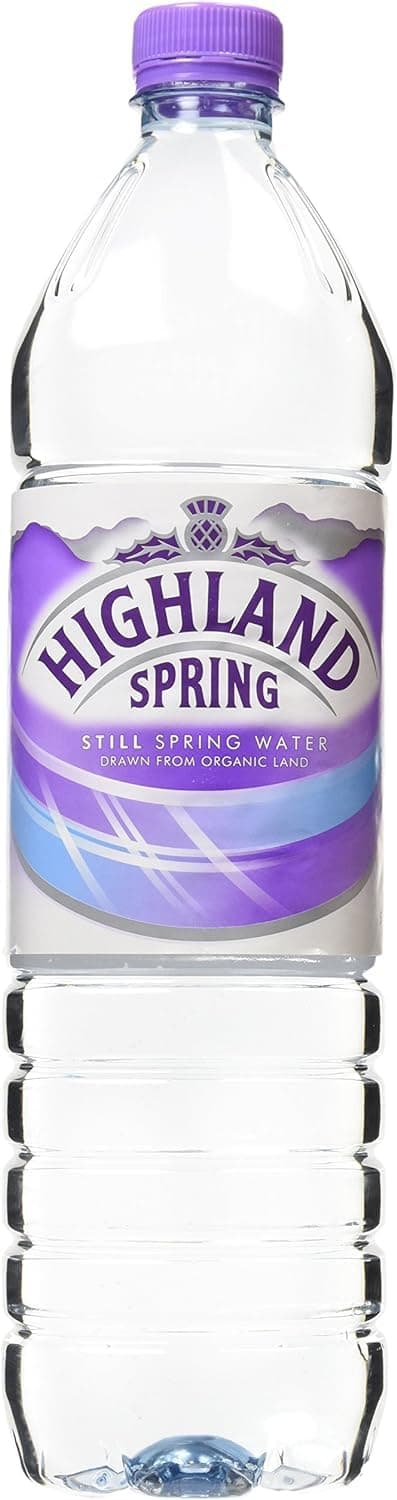 AcornSolutionHighland Spring Still Spring Water (1.5L (Pack of 12), Still water)
