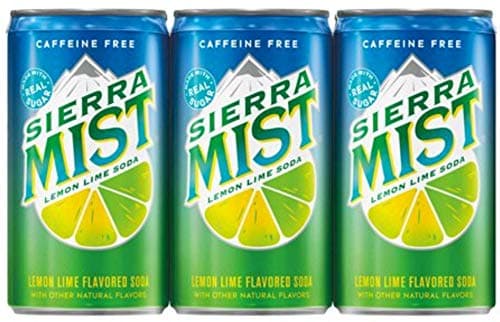 Mist lemon lime soda, 7.5oz,24 cans