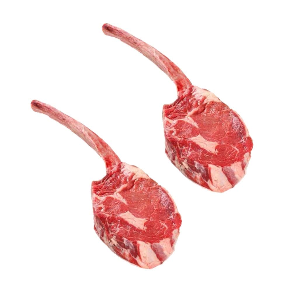 USDA Choice Tomahawk Steak 1.5 inch Cut Approx. 24 oz Pack of 2