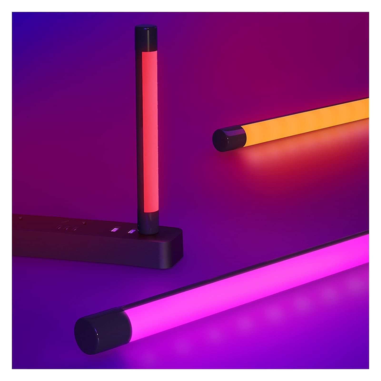 RGB Handheld Light Stick, LED Video Light Stick with Dimming, Photography Light with Remote Control, 16 Kinds of Lighting Effects, Suitable for Vlog YouTube TikTok Live Broadcast (Size : 20cm)