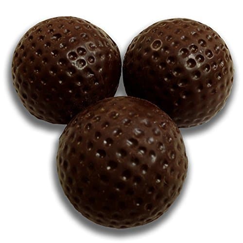 Golf Balls, Swiss Dark Chocolate, Solid