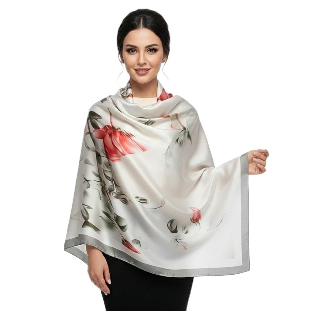 Silk Stole for Women (size 72 * 36")
